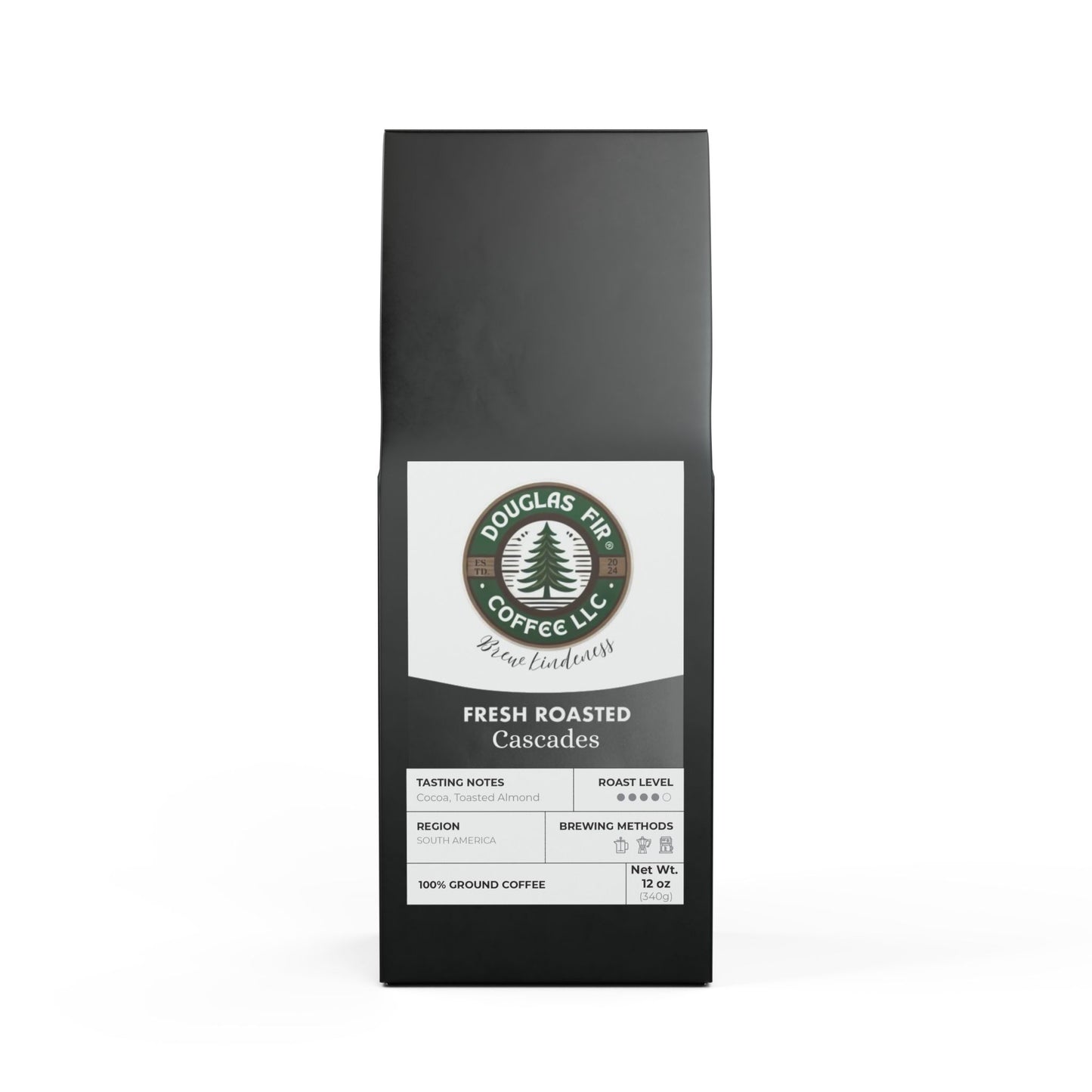 Cascades Coffee Blend (Medium-Dark Roast)